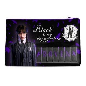 Wednesday Black Is My Happy Colour Named Pencil Case