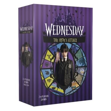 Wednesday The Hyde's Attack Board Game0