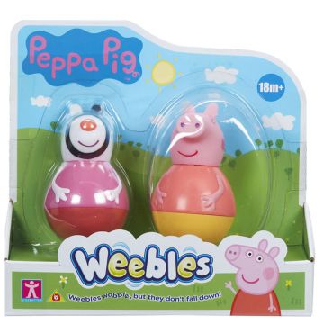 Weebles Peppa Pig Twin Figure Pack Assortment