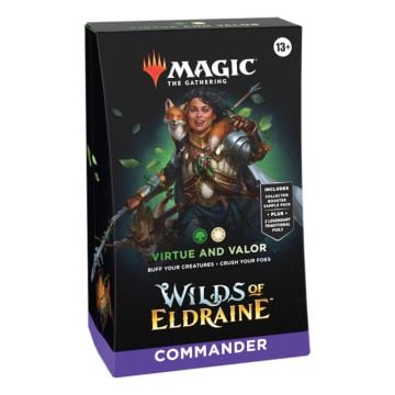 Magic the Gathering: Wilds of Eldraine Virtue and Valor Commander Deck