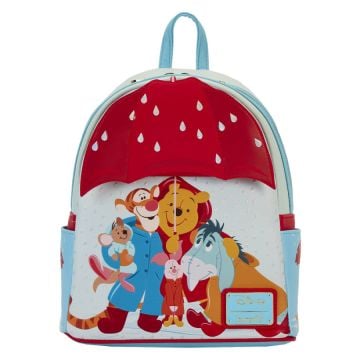 Loungefly Winnie The Pooh Pooh & Friends Rainy Day Mini Backpack