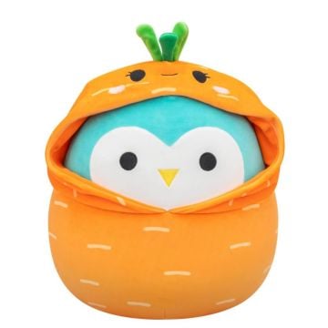 Squishmallows 12" Easter Winston The Owl In Carrot Costume Plush