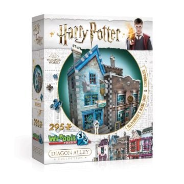 Wrebbit Harry Potter Ollivander's Wand Shop & Scribbulus 3D Puzzle 295 Pieces