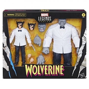 Marvel Legends Series Wolverine Marvels Patch And Joe Fixit 2 Pack Action Figures