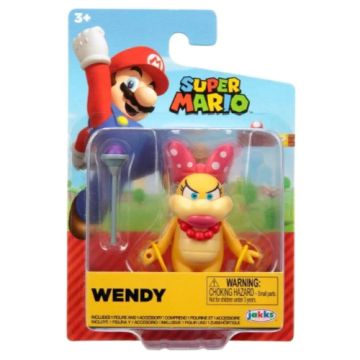 World of Nintendo Super Mario Wendy Koopa 2.5" Wave 32 Figure
