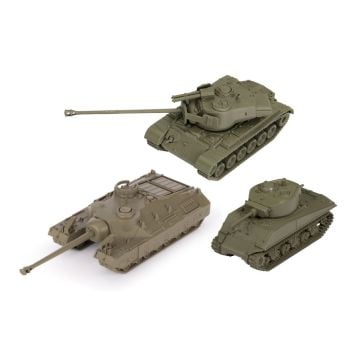 World of Tanks Miniatures Game USA Tank Platoon 4 Expansion (T26E4 SuperPershing, T95, M4A3E2 Sherman Jumbo) (Image 1)