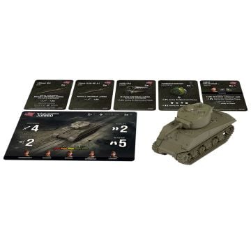World of Tanks Miniatures Game Wave 11 American M4A3E2 Sherman Jumbo Expansion