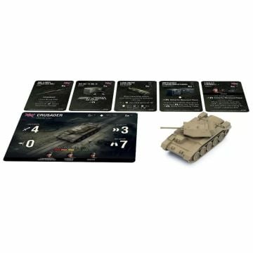 World of Tanks Miniatures Game Wave 6 British Crusader Expansion