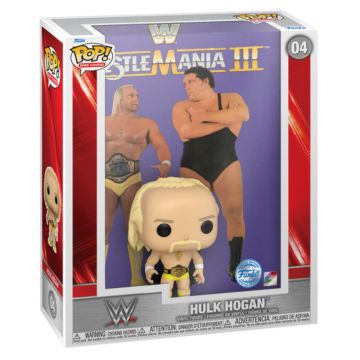 WWE Hulk Hogan WrestleMania III Cover Funko POP! Vinyl