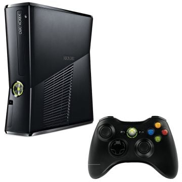 Xbox 360 S 320GB Black Console [Pre-Owned]
