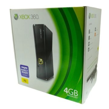 Xbox 360 Slim Console 4GB [Boxed] [Pre-Owned]