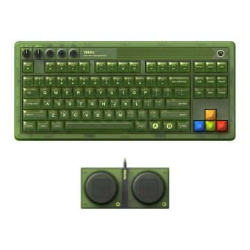 8BitDo Retro 87 Wireless Mechanical Gaming Keyboard (Xbox Edition)
