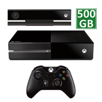 Xbox One 500GB Console with Kinect (Black) [Pre-Owned]