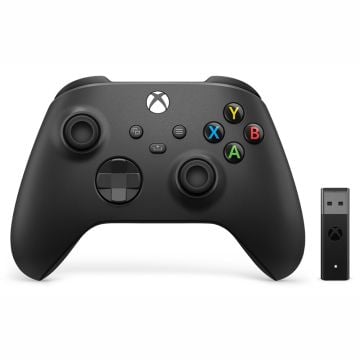 Xbox Wireless Controller + Wireless Adapter (Carbon Black)