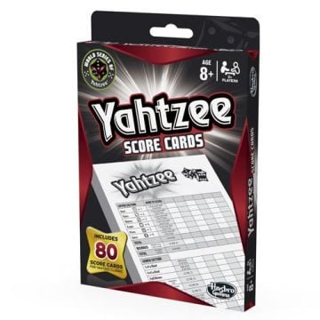 Yahtzee Score Cards 80 Pack