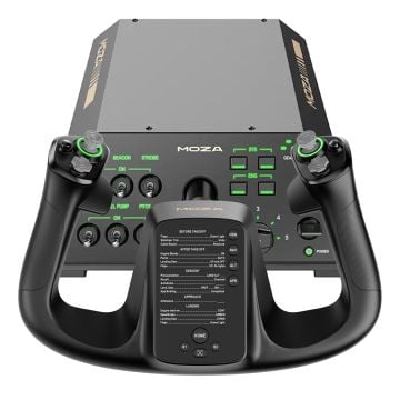 MOZA Racing AY210 Force Feedback Yoke Base & MOZA MFY Yoke Bundle