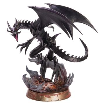YU-GI-OH Red Eyes Black Dragon Black Edition PVC Statue