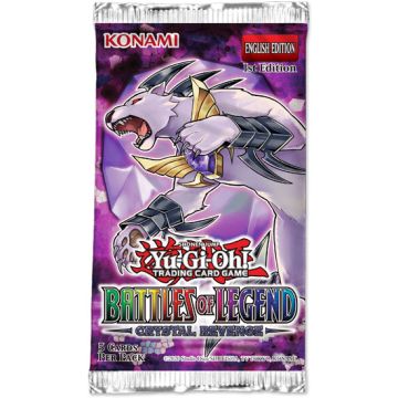 Yu-Gi-Oh! TCG Battles of Legend: Crystal Revenge Booster Pack