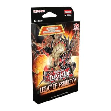 Yu-Gi-Oh! TCG Legacy Of Destruction Tripack Tuckbox