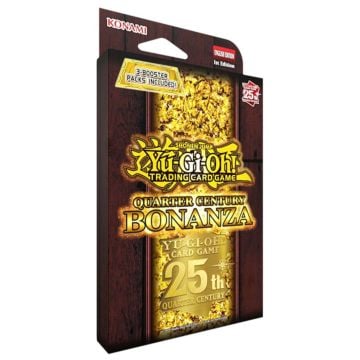 Yu-Gi-Oh TCG Quarter Century Bonanza Collection 3 Booster Pack Tuckbox