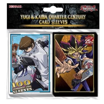 Yu-Gi-Oh! TCG Yugi & Kaiba Quarter Century Card Sleeves