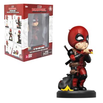 YuMe Hero Box Marvel Deadpool Action Hero Series Dynamite Chimichanga Time Figure0