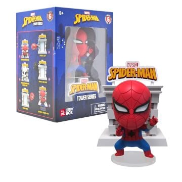 YuMe Hero Box Marvel Spider-Man Tower Series Japanese Spider-Man Figure