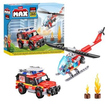 Zuru MAX Fire Adventure Fire Rescue Playset0