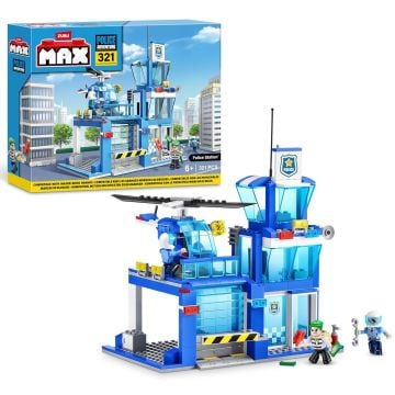 Zuru MAX Police Adventure Police Station Playset0