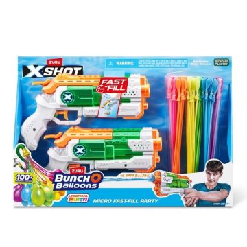 Zuru Xshot Micro Fast Fill With Bunch o Balloons Set