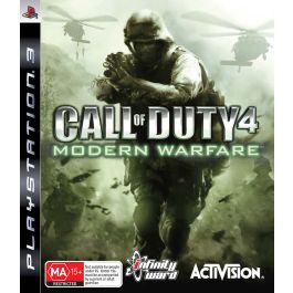 Call of duty 4 modern on sale warfare playstation 3