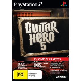 Guitar Hero 5 PS2