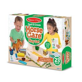 Melissa and doug feed and groom horse shop
