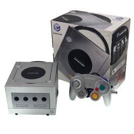 Nintendo GameCube Console (Silver) [Boxed] [Pre-Owned]