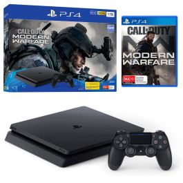 PlayStation 4 Slim 1TB Call of Duty Modern Warfare Console Bundle