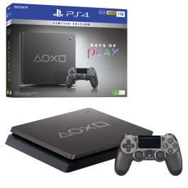 PlayStation 4 Slim 1TB Days of Play Limited Edition Console Bundle