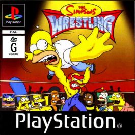 Simpsons shop wrestling ps1