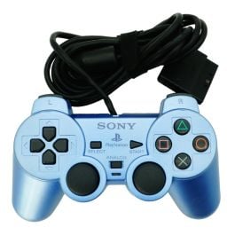 Sony PlayStation 2 Dualshock Controller Aqua Blue [Pre-Owned]