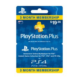 PlayStation Plus 3 Month Subscription