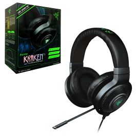 Razer Kraken 7.1 Surround Sound Wired Gaming Headset Black