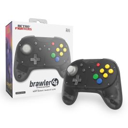 Retro Fighters Brawler64 Pro Wireless Controller for N64, Switch ...