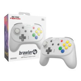 Retro Fighters Brawler64 Pro Wireless Controller for N64, Switch ...
