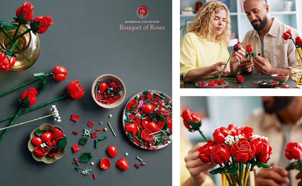 LEGO Icons Botanical Collection Bouquet of Roses (10328)