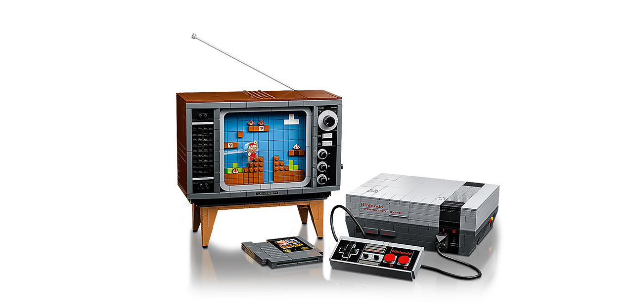 Nes cheap console lego