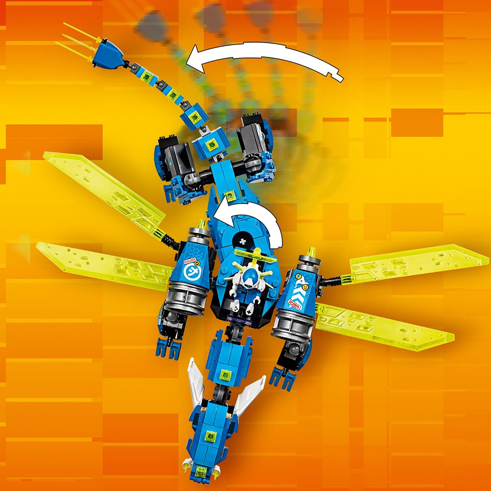 LEGO NINJAGO Jay s Cyber Dragon 71711