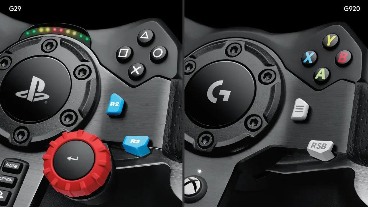 Logitech G29 Driving Force Racing Wheel for PS5, PS4, PC + Logitech Driving  Forc 97855112781