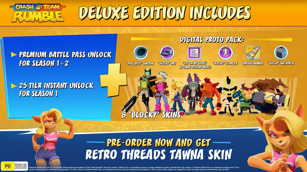 PS4 Crash Team Rumble Deluxe Edition