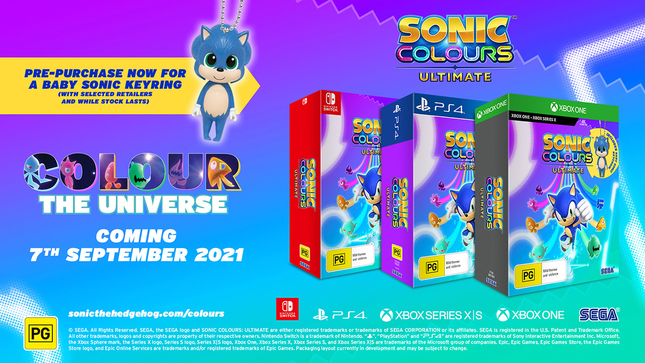 Sonic Colours: Ultimate Limited Edition (Xbox Series X, Xbox One)