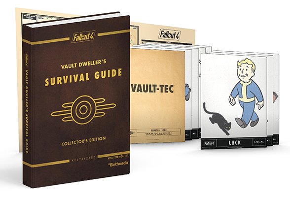 Fallout 4 Ultimate shops Vault Dweller’s Survival Guide Collectors Bundle