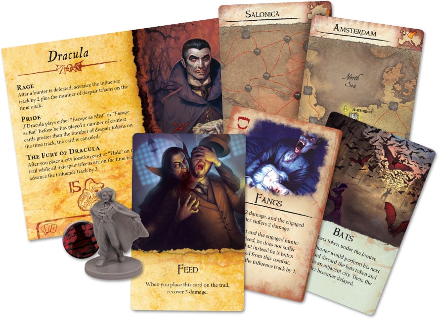 Fury of Dracula Board Game